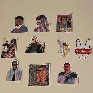 Bad bunny sticker matte finish brand new.